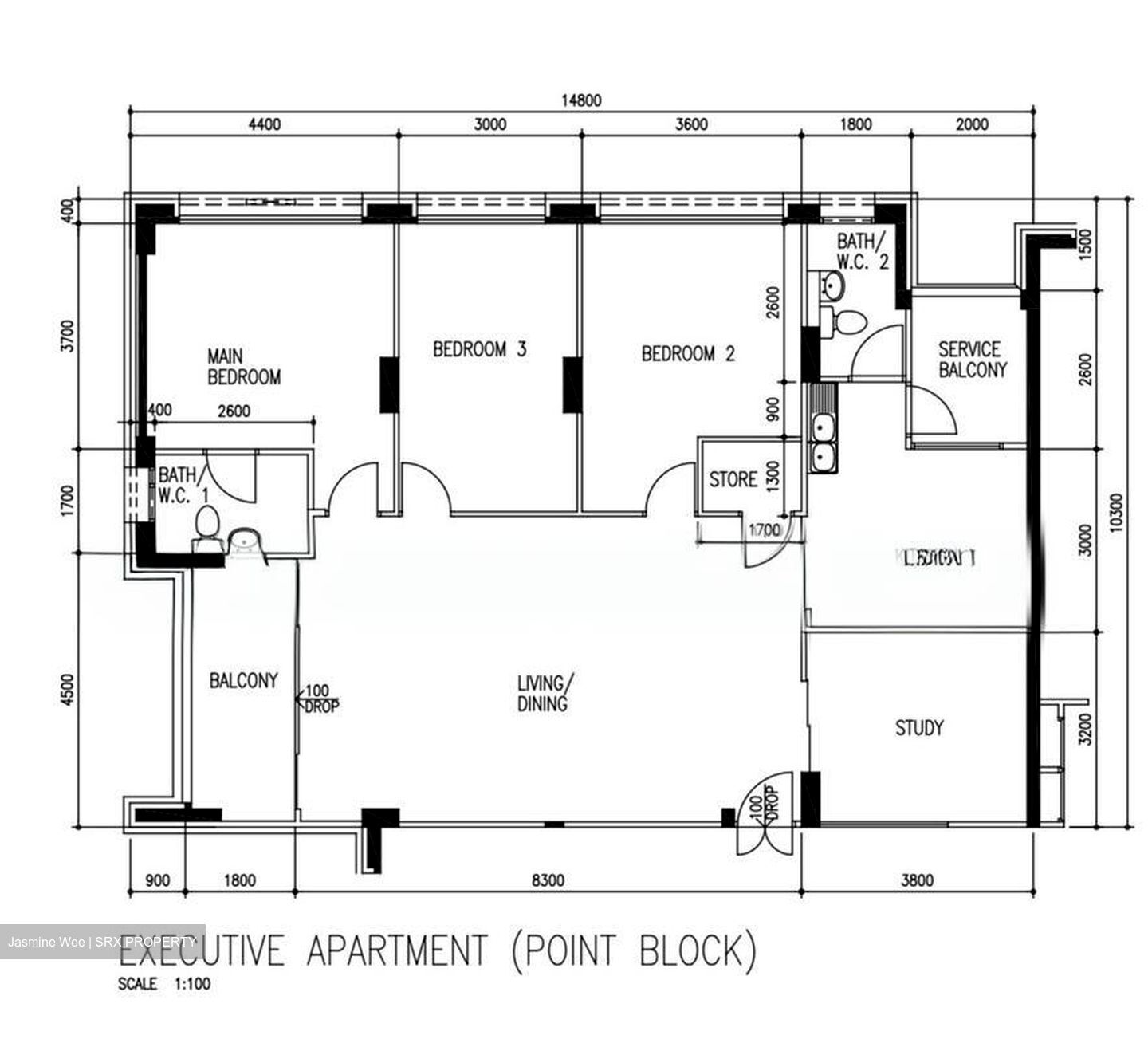 Blk 661 Jalan Damai (Bedok), HDB Executive #503802611